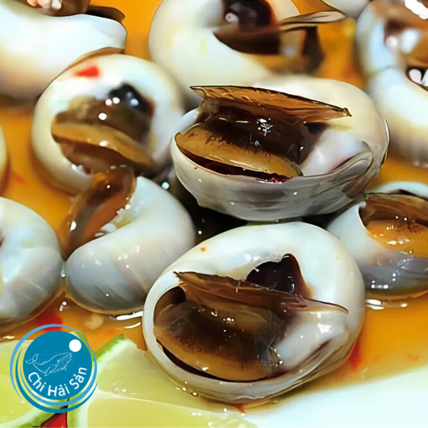 ốc sên bạch ngọc xào bơ tỏi